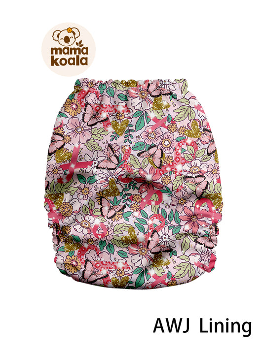 Floral Butterfly- OS Pocket